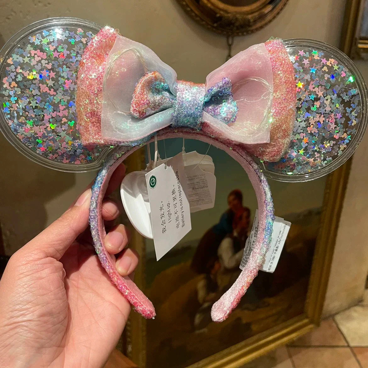 Disney Pirates of the Caribbean Minnie Headband – Shanghai Disneyland Pirate Series Hair Accessory