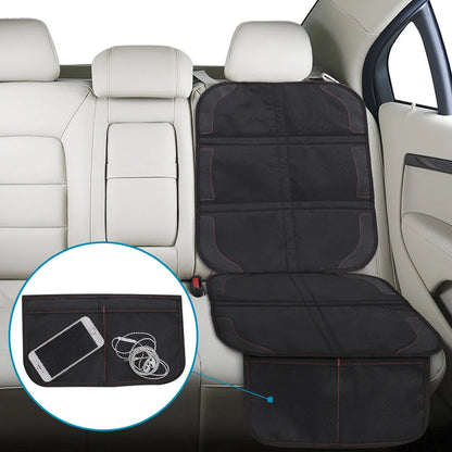 Universal Child Car Seat Cover Protector: Rear Seat Pad for Kids - Foot Cushion for Car Protection, Essential Car Accessories