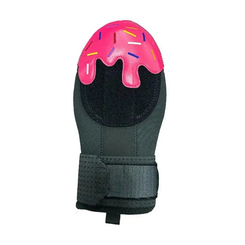 Baseball Sliding Mitt with Adjustable Wrist Compression Strap – Universal Left/Right Hand Glove for Youth & Adults