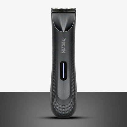 Electric Groin Hair Trimmer for Men – Waterproof Body Groomer with Replaceable Ceramic Blade