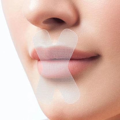 Anti-Snoring Mouth Tape & Nasal Strips – Transparent Breath Aid Nose Patch for Better Sleep and Snoring Relief