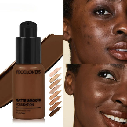 Full Coverage Concealer Foundation – Long-Lasting Waterproof Matte Finish for Natural Flawless Daily Makeup