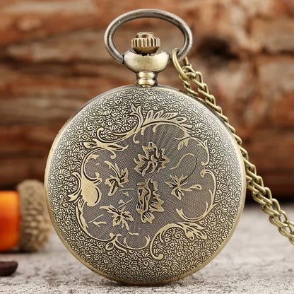 Eye of Providence Triangle Devil Quartz Pocket Watch - Gravity Bill Cipher Fall Time Gem Necklace Pendant Clock Gift