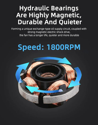 TEUCER CPU Cooler — 2-4 Heat Pipe Radiator with 3-Pin PWM Silent RGB Fan for Intel LGA 1700/1150/1155/1156/1366 & AMD AM2/AM3/AM4