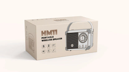 Wireless Portable Bluetooth Speaker — Mini Subwoofer Music Box with Hands-Free Function