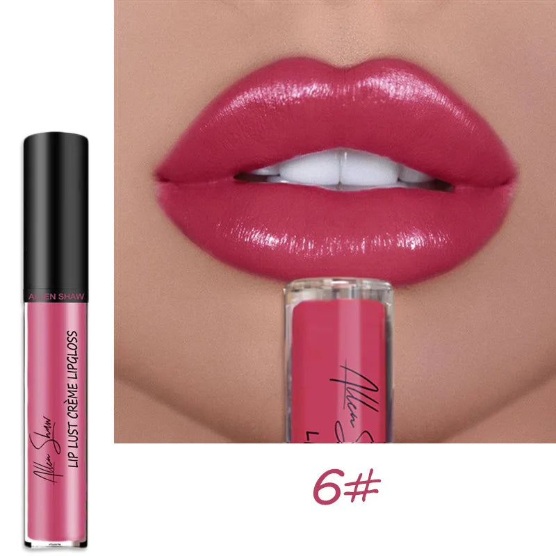 12-Color Waterproof Long-Lasting Lipstick Set – Sexy, Moisturizing Vivid Lip Gloss for Women Makeup