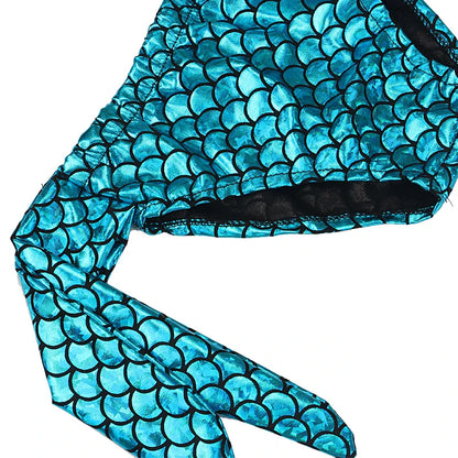 Little Girl Mermaid Tail Swimsuit — Kids Beach Bikini Cosplay Costume, Perfect Birthday Gift for Girls