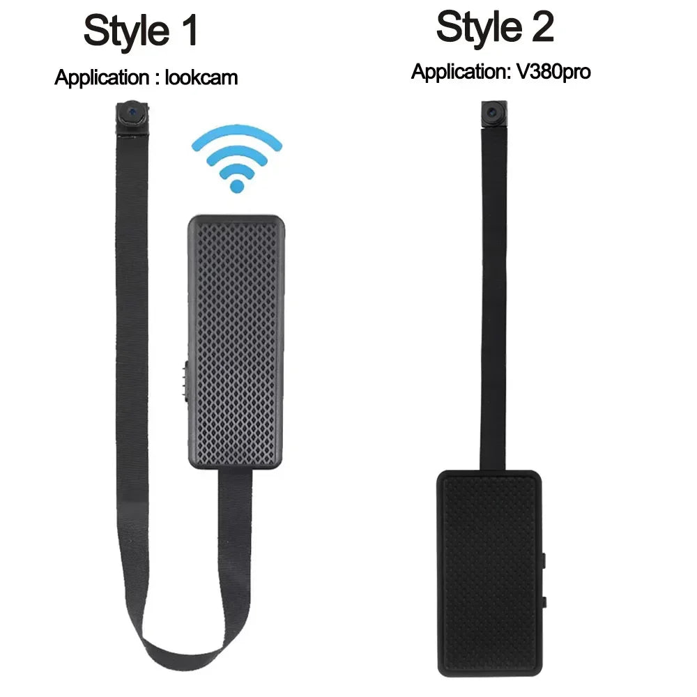 HD 1080P Mini WiFi Camera DIY Module — Nanny Cam with Wide-Angle, Motion Detection, Alarm, Recording, and Phone App Support