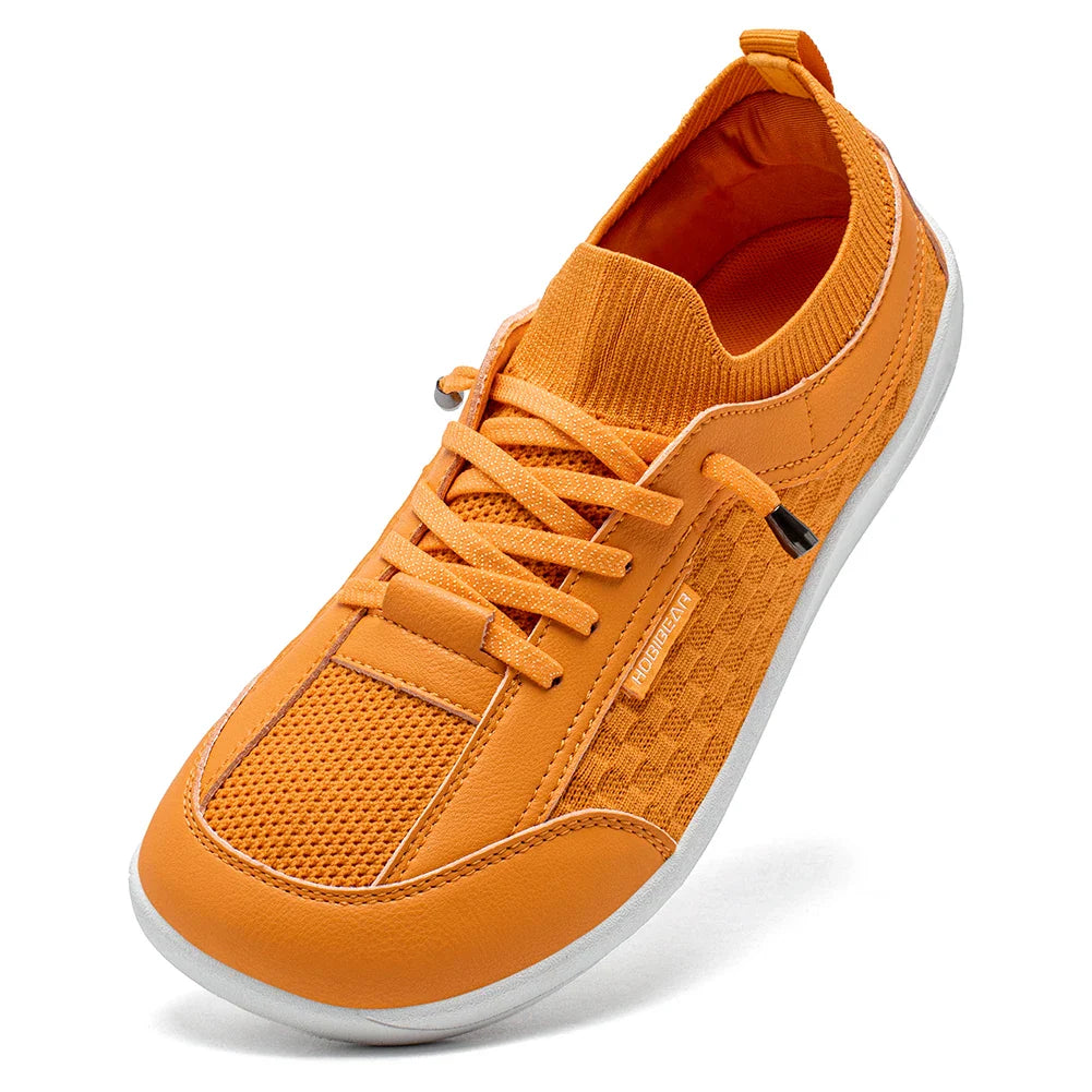 HOBIBEAR Barefoot Shoes – Lightweight, Breathable Slip-On Minimalist Walking Sneakers for Men & Women, Wide Toe, Zero Drop Sole