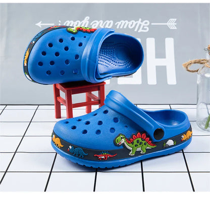 Cute Animal Baby Slippers – Summer Cartoon Sandals for Toddler Boys & Girls, Kids Beach Slides