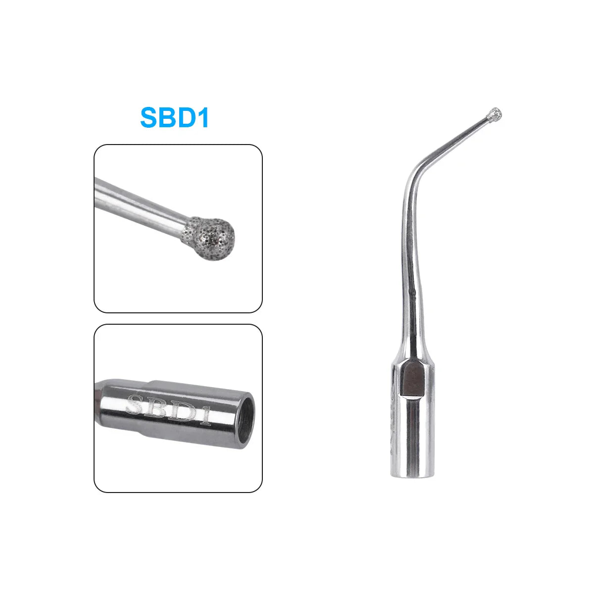AZDENT 5pcs Dental Scaler Tips – Compatible with EMS, WOODPECKER, SATELEC, DTE, NSK Ultrasonic Scalers