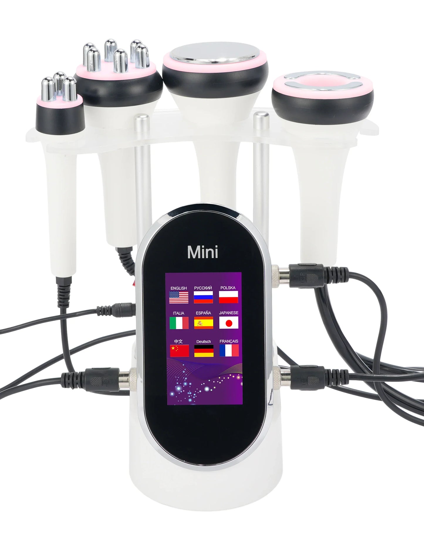 4-in-1 Facial Care Ultrasonic Cavitation Machine — 40K Lipo Slimming & Skin Lifting Device