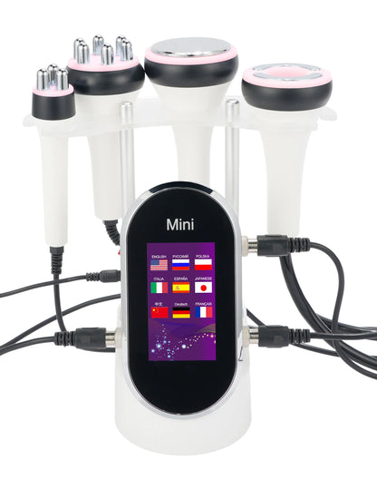 4-in-1 Facial Care Ultrasonic Cavitation Machine — 40K Lipo Slimming & Skin Lifting Device
