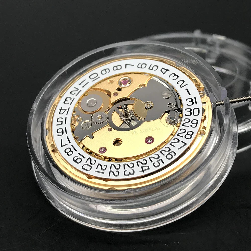 Genuine H.K PT5000 Automatic Mechanical Movement - Gold/Silver Version, Top Clone 2824-2 with High Accuracy, 25 Jewels