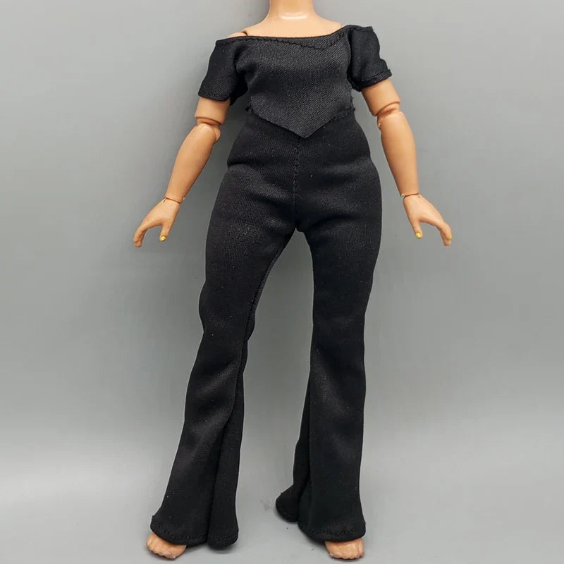 Handmade Doll Dresses & Shoes – Outfit for 28cm High School Dolls with Big Eyes & Long Eyelashes, Perfect Birthday Gift