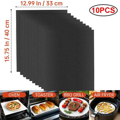 Multifunctional Grill Mat - Reusable High-Temperature Resistant Baking & Microwave Oven Liner for Easy Cooking