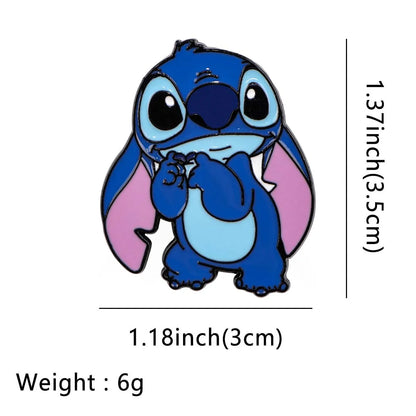 Mermaid Enamel Pins – Kawaii Fox Cartoon Brooches for Clothes, Backpacks & Gifts