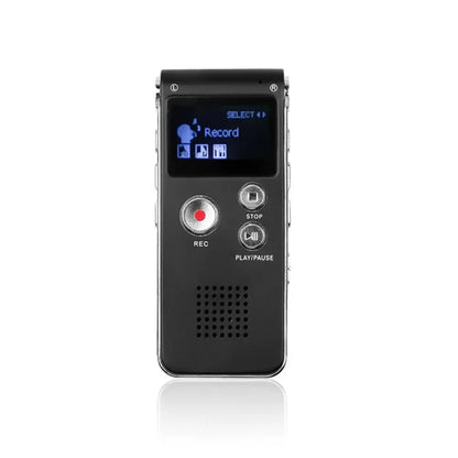 Professional Mini USB Voice Recorder: 8GB MP3 Player with Sound Audio Recording - Compact Dictaphone and Flash Drive Combo