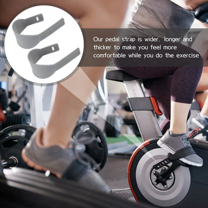Straps Fitness Equipment – Toe Footrest Clips for Cycling, Universal Pedals & Foot Clips for Gym Bikes