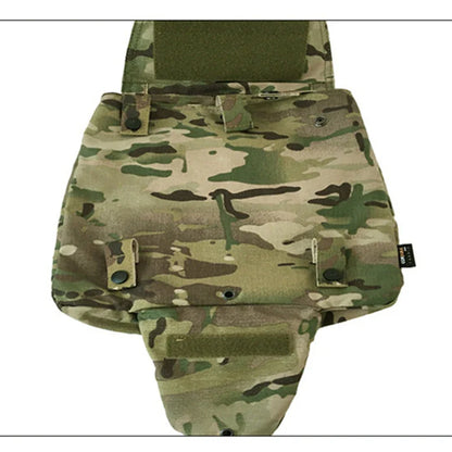 Panel Zip-On Pouch Backpack – 500D Nylon Plate Carrier Bag Compatible with CPC, AVS, JPC 2.0 Vests