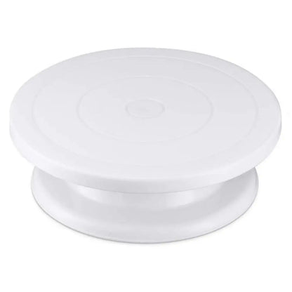Non-Slip Plastic Cake Turntable – Laminating Table for Baking & Cake Decorating Tools