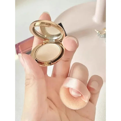 Mini Setting Powder – Long-Lasting Oil Control, Waterproof Matte Concealer Powder for Women’s Makeup