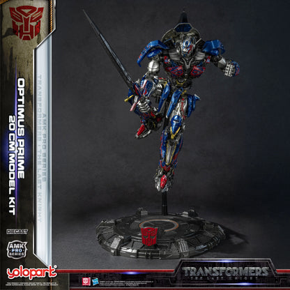 YOLOPARK Transformers Model – The Last Knight AMK PRO 20cm Optimus Prime Action Figure Toy for Boys & Men