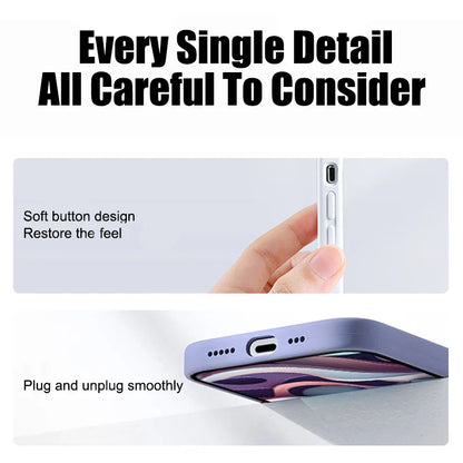 Shockproof Phone Case for iPhone 11–17 Pro Max/Plus/Air Series Upgrade Protective Cover Full Body Drop Protection Accessory