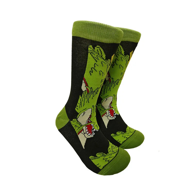 Dragon Ball Anime Socks — Men’s Fashion Cosplay Hip Hop Harajuku Style