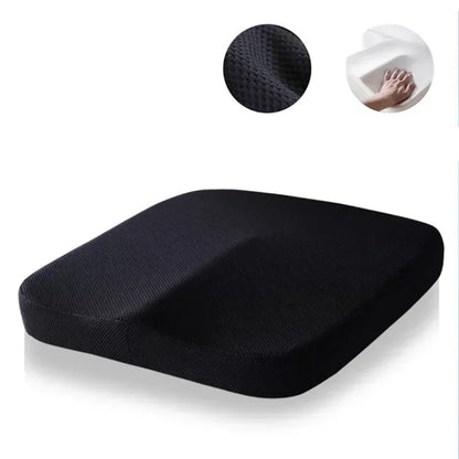 Orthopedic Memory Foam Coccyx Cushion – Non-Slip Tailbone & Sciatica Pain Relief Seat Pad for Office Chair & Car