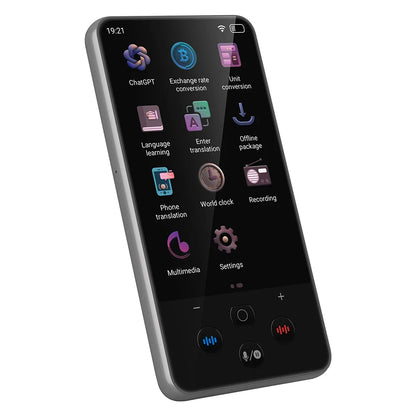 S85 Pro Language Translator Device - 138 Languages, 4-inch Screen, Voice & Video Recording, Offline Translation, 8GB Storage & 2000mAh Battery