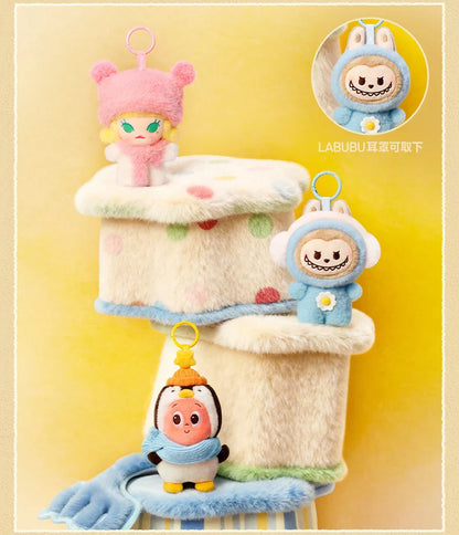 POP MART POPBEAN Fluffy Cozy Plush Pendant – Mystery Blind Box Toy Ornament