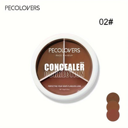 Waterproof Concealer Cream Palette – Long-Lasting Full Coverage for Acne, Dark Circles & Spots, Moisturizing Face Makeup