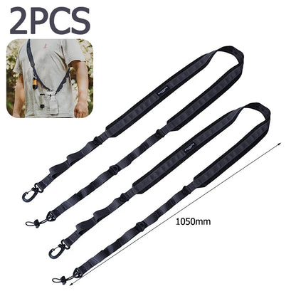 Adjustable Camping Shoulder Straps – Durable Webbing Loop Carry System for Hiking, Outdoor Gear & Travel