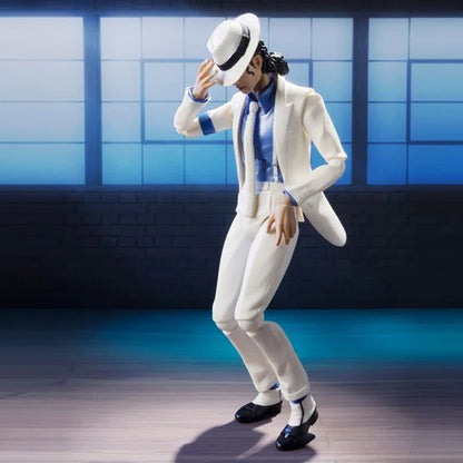 Michael Jackson Smooth Criminal Action Figure — MJ Thriller Moonwalk Model Toy, Joint Movable Collectible, Christmas Gift