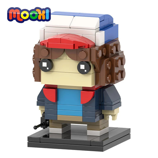 MOOXI Monster Demodog Stranger Things Figure Brickheadz Building Blocks Set – MOC Toy Gift