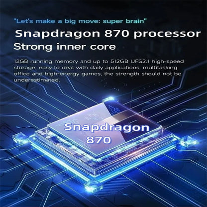 2025 15" Pro Android Tablet – Snapdragon 870, 22GB+2TB, 20000mAh, 5G Dual SIM, WiFi, HD 4K Mi Tab