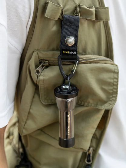 Outdoor Tactical Carabiner – Multifunctional Triangle Keychain Buckle