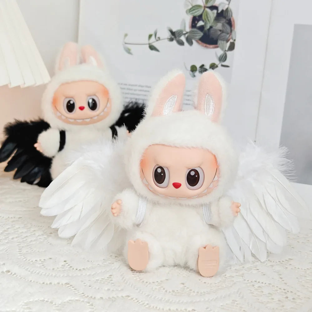 Labubu V1 V2 V3 Doll Clothes — Plush Idol Angel Wings Series Decoration DIY Toy Accessories Gift