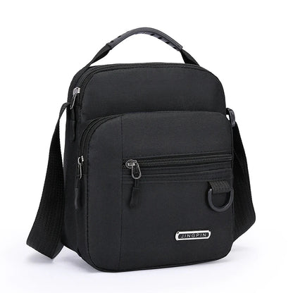 Large Capacity Men's Waterproof Shoulder Bag – Wear-Resistant Backpack with Multiple Pockets for Business
