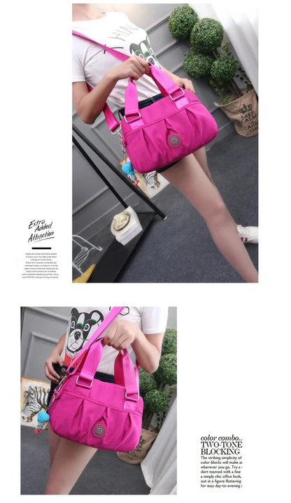 Women’s Nylon Waterproof Messenger Bag – Casual Crossbody & Shoulder Handbag, High-Quality Multifunctional Bag