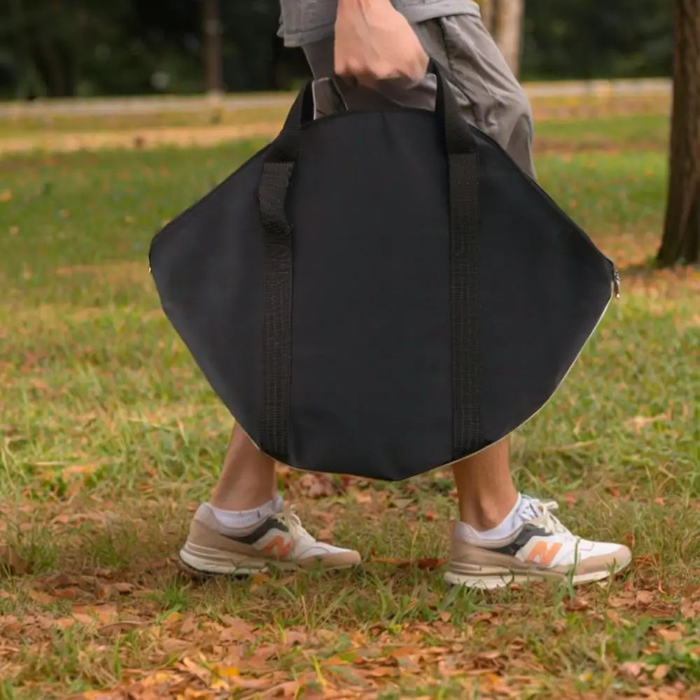 Baking Pan Storage Bag with Handle – 600D Oxford Waterproof Wear-Resistant Kitchen BBQ Tool Bag, 47x38cm