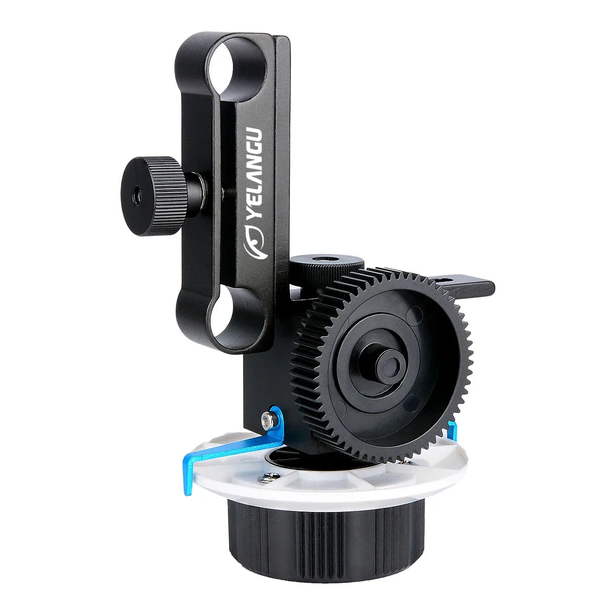 YELANGU Portable Mini Follow Focus Wireless Lens Control – DSLR Camera & BMPCC 4K Gimbal Quick Focus System Accessory