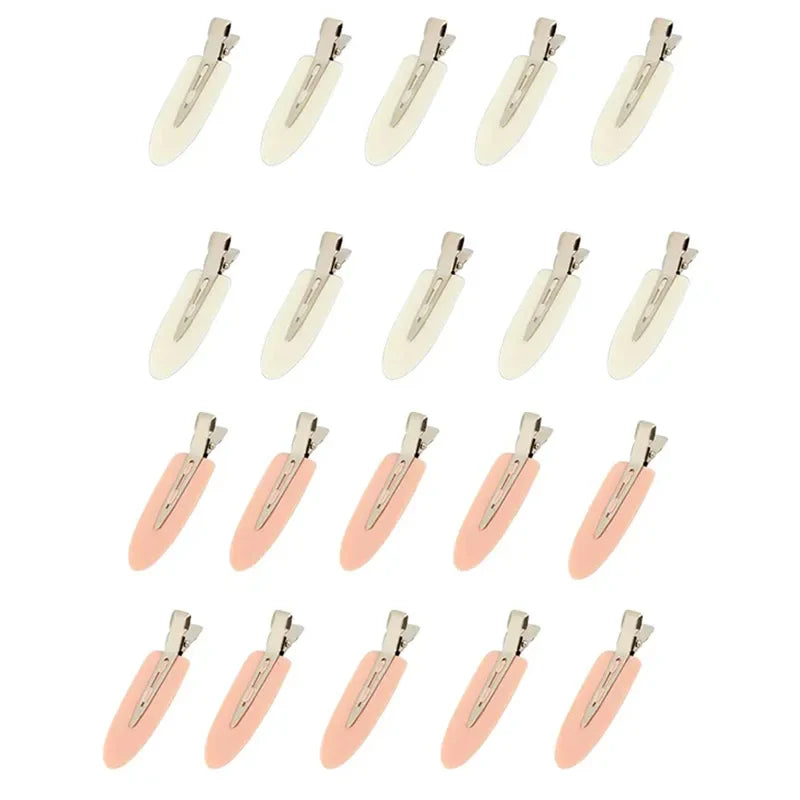 10PCS No Crease Hair Clips Set – Basic Hairpins for Women & Girls, No Bend, Styling & Makeup Accessories