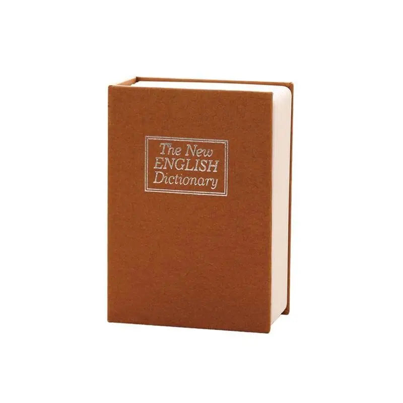Creative Dictionary Book Piggy Bank – Locked Hidden Secret Money Box for Cash & Coin Storage Safe