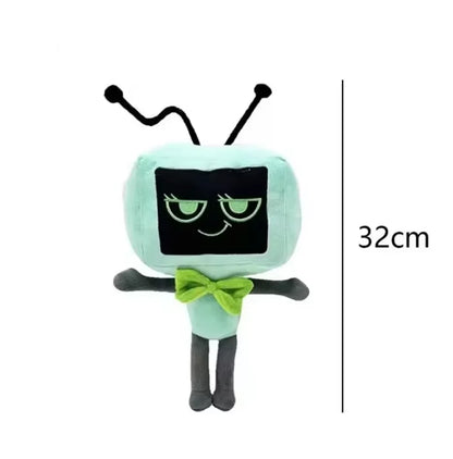 Dandys World Goob & Boxten Flower Plush Toy – Soft Stuffed Animal Pillow Cat Bunny Plushie Doll for Fans