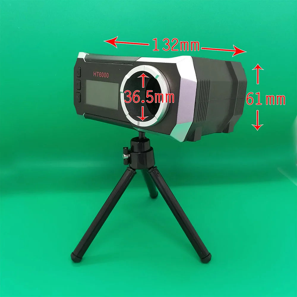 LCD Screen Bullet Firing Speed Chronograph HT6000 – Shooting Velometer for Air Gun, Paintball Gun, and Smart Speed Tester with APP