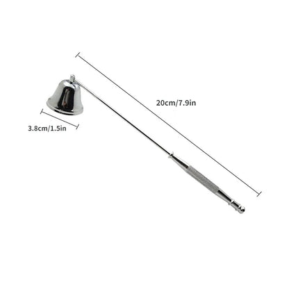 Candle Accessory Set – Stainless Steel Candle Extinguisher, Cutter & Trimmer Tool for Home Decor, Party & Wedding