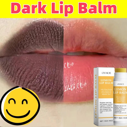 Lip Lightening Balm – Melanin Removing Gloss for Exfoliating and Moisturizing