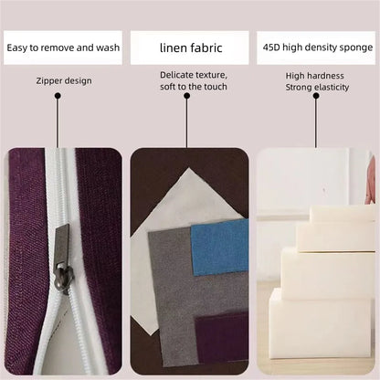 Mattress Gap Filler Pillow - Bed Extender Cushion for Closing Gaps Between Mattress, Headboard & Wall